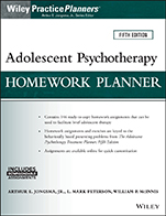 Adolescent Psychotherapy Homework Planner - ISBN 9781119246244