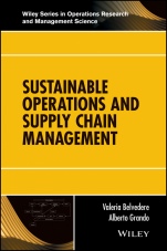 Sustainable Operations and Supply Chain Management - ISBN 9781119284956