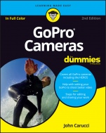 GoPro Cameras For Dummies - ISBN 9781119285540