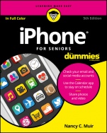 iPhone For Seniors For Dummies - ISBN 9781119293484