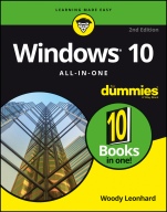 Windows 10 All–In–One For Dummies - ISBN 9781119310563
