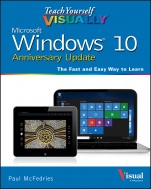 Teach Yourself VISUALLY Windows 10 Anniversary Update - ISBN 9781119311188