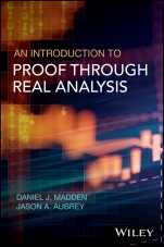 An Introduction to Proof through Real Analysis - ISBN 9781119314721