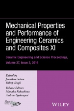 Mechanical Properties and Performance of Engineering Ceramics and Composites XI - ISBN 9781119320135