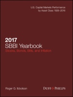 2017 Stocks, Bonds, Bills, and Inflation (SBBI) Yearbook - ISBN 9781119366676