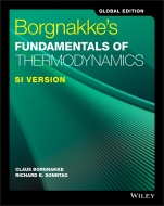 Borgnakkes Fundamentals of Thermodynamics: SI Version - ISBN 9781119382843