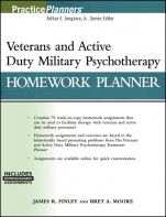 Veterans and Active Duty Military Psychotherapy Homework Planner: (with Download) - ISBN 9781119384823