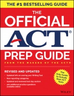 The Official ACT Prep Guide, 2018: Official Practice Tests + 400 Bonus Questions Online - ISBN 9781119386896