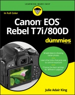 Canon EOS Rebel T7i/800D For Dummies - ISBN 9781119399773