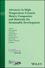 Advances in High Temperature Ceramic Matrix Composites and Materials for Sustainable Development - ISBN 9781119406433