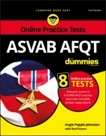 ASVAB AFQT For Dummies: Book + 8 Practice Tests Online - ISBN 9781119413653