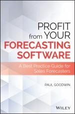Profit From Your Forecasting Software: A Best Practice Guide for Sales Forecasters - ISBN 9781119414575