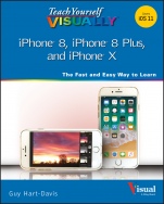 Teach Yourself VISUALLY iPhone 8, iPhone 8 Plus, and iPhone X - ISBN 9781119439615