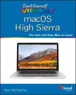 Teach Yourself VISUALLY macOS High Sierra - ISBN 9781119463917