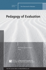 Pedagogy of Evaluation: New Directions for Evaluation, Number 155 - ISBN 9781119466628