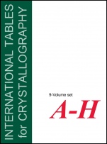 International Tables for Crystallography: Set, Volumes A – H - ISBN 9781119468707