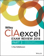 Wiley CIAexcel Exam Review 2018, Part 3: Internal Audit Knowledge Elements - ISBN 9781119482857
