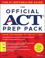 The Official ACT Prep Pack with 5 Full Practice Tests (3 in Official ACT Prep Guide + 2 Online) - ISBN 9781119490784