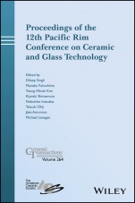 Proceedings of the 12th Pacific Rim Conference on Ceramic and Glass Technology; Ceramic Transactions, Volume 264 - ISBN 9781119494218