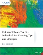 Cut Your Clients Tax Bill: Individual Tax Planning Tips and Strategies - ISBN 9781119512318