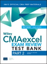 Wiley CMAexcel Learning System Exam Review 2019: Part 2, Financial Decision Making Set (1–year access) - ISBN 9781119519874