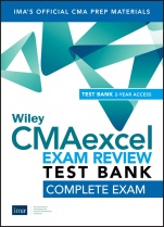 Wiley CMAexcel Learning System Exam Review 2019 Test Bank: Complete Exam (2–year access) - ISBN 9781119519911