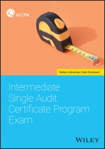 Intermediate Single Audit Certificate Program Exam - ISBN 9781119545095