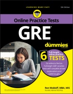 GRE For Dummies with Online Practice Tests - ISBN 9781119550785