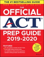 The Official ACT Prep Guide 2019–2020, (Book + 5 Practice Tests + Bonus Online Content) - ISBN 9781119580508