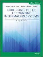 Core Concepts of Accounting Information Systems - ISBN 9781119586586