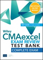 Wiley CMAexcel Learning System Exam Review 2020 Test Bank: Complete Exam (2–year access) - ISBN 9781119591955