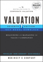 Valuation: Measuring and Managing the Value of Companies DCF Model Download - ISBN 9781119612469