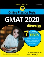 GMAT For Dummies 2020: Book + 7 Practice Tests Online + Flashcards - ISBN 9781119617945