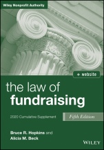 The Law of Fundraising: 2020 Cumulative Supplement - ISBN 9781119639152