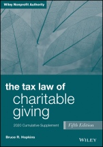 The Tax Law of Charitable Giving: 2020 Cumulative Supplement - ISBN 9781119639183