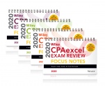 Wiley CPAexcel Exam Review 2020 Focus Notes: Complete Set - ISBN 9781119647614