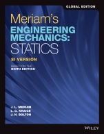 Meriams Engineering Mechanics: Statics SI Version - ISBN 9781119665045