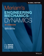 Meriams Engineering Mechanics: Dynamics SI Version - ISBN 9781119665281