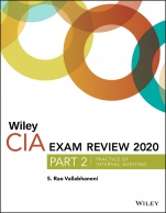 Wiley CIA Exam Review 2020, Part 2: Practice of Internal Auditing - ISBN 9781119666899