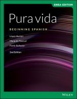 Pura vida: Beginning Spanish - ISBN 9781119668930