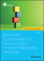 Blockchain Fundamentals for Accounting and Finance Professionals Certificate - ISBN 9781119696520