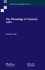 The Phonology of Classical Latin - ISBN 9781119700609