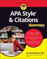 APA Style & Citations For Dummies - ISBN 9781119716440