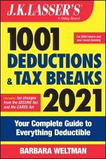 J.K. Lassers 1001 Deductions and Tax Breaks 2021: Your Complete Guide to Everything Deductible - ISBN 9781119740025