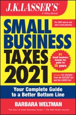 J.K. Lassers Small Business Taxes 2021: Your Complete Guide to a Better Bottom Line - ISBN 9781119740056