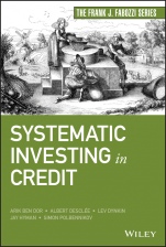 Systematic Investing in Credit - ISBN 9781119751281