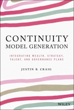 Continuity Model Generation: Integrating Wealth, Strategy, Talent, and Governance Plans - ISBN 9781119759300