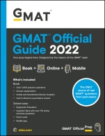 GMAT Official Guide 2022: Book + Online Question Bank - ISBN 9781119793762