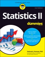 Statistics II For Dummies - ISBN 9781119827399