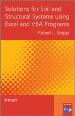 Solutions for Soil and Structural Systems using Excel and VBA Programs - ISBN 9781119951551